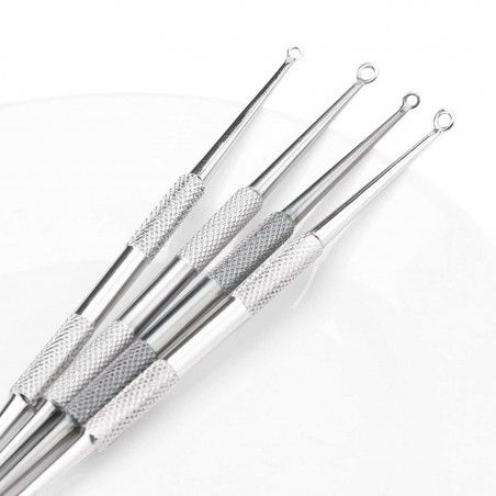 Ferretto rimuovi impurità bilaterale ideale per brufoli acne e punti neri