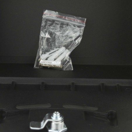 Cassetta postale residenziale in acciaio verniciato a polvere 24x8x40h cm