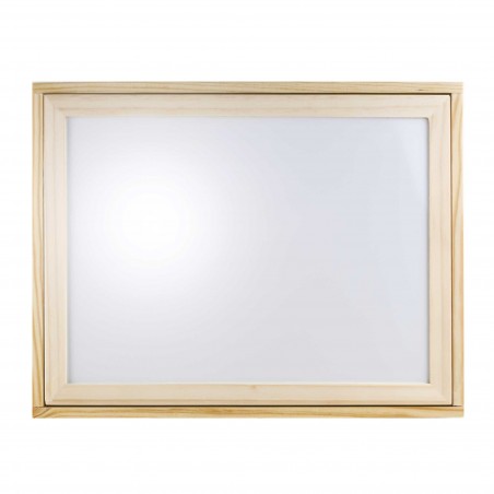 Gioco per bambini in legno con puzzle magnetici cancellino gessetti e penna 90pz