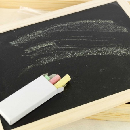 Gioco per bambini in legno con puzzle magnetici cancellino gessetti e penna 90pz