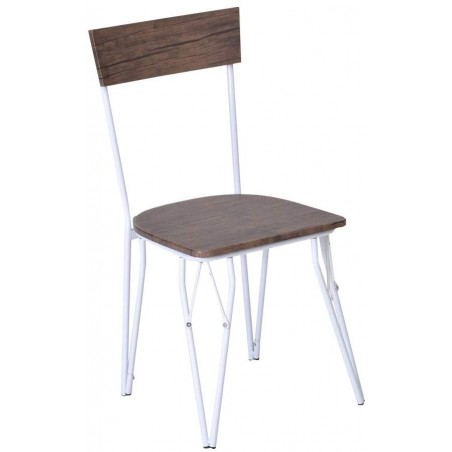 Set di 4 sedie design Contemporary ENRICO COVERI in Legno telaio in metallo