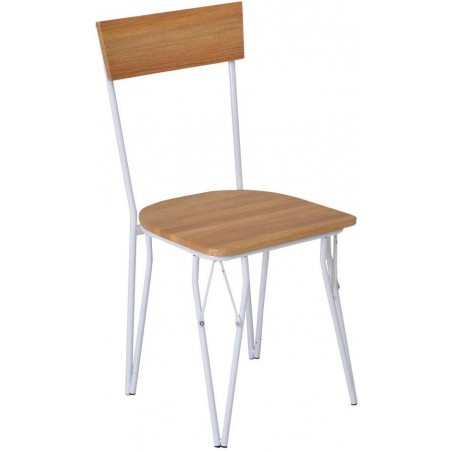 Set di 4 sedie design Contemporary ENRICO COVERI in Legno telaio in metallo