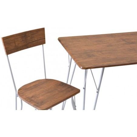 Set di 4 sedie design Contemporary ENRICO COVERI in Legno telaio in metallo