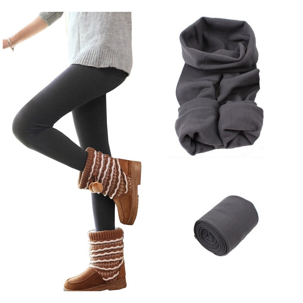 Set 5 leggings aderente donna ass. GAIA effetto...