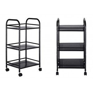 Carrello multifunzione Porta oggetti 4 Ruote girevoli 3... 2