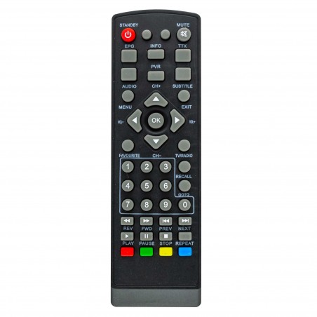 Decoder DVB T3 FULL HD H265 LLIN IT sistema PVR uscita scart e HDMI MPEG2