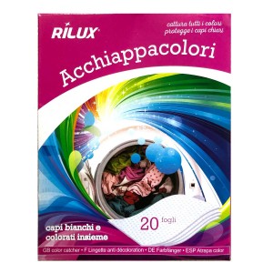 Fogli cattura colore RILUX per lavatrice 055557 pack da...