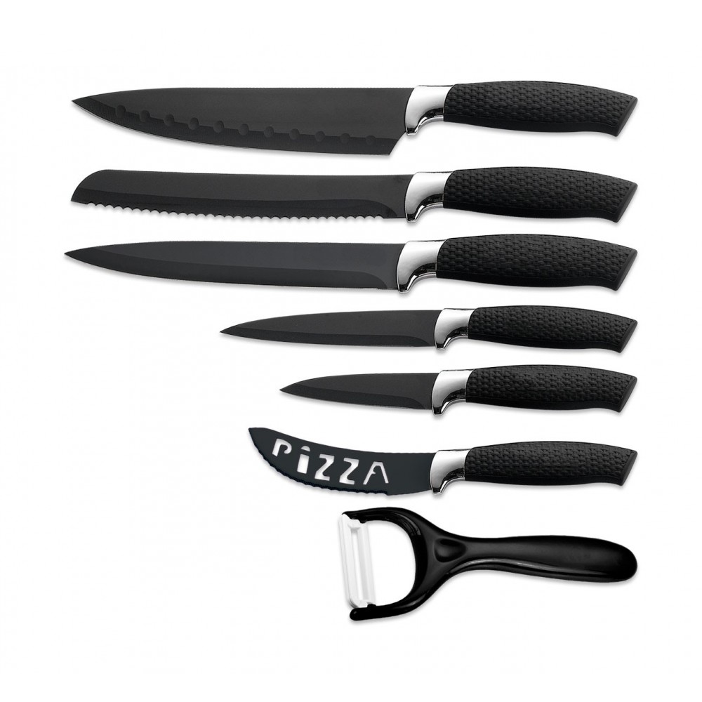 Set coltelli di design 6 pz rivestimento in ceramica resistente con pelatore knife set knives coltello