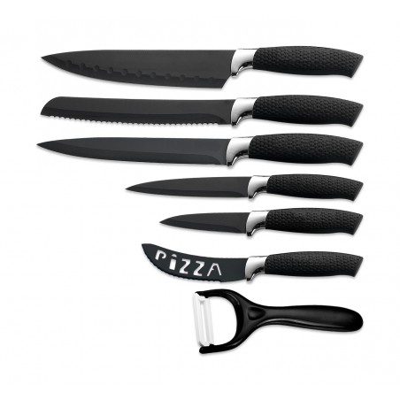 Set coltelli di design 6 pz rivestimento in ceramica resistente con pelatore knife set knives coltello