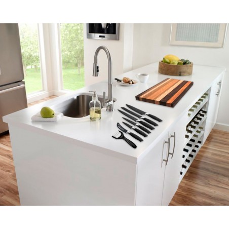 Set coltelli di design 6 pz rivestimento in ceramica resistente con pelatore knife set knives coltello