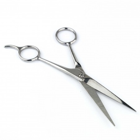 Forbici da barbiere 154990 OMNIA ACCIAIO inox 16cm lama retta hairstyle