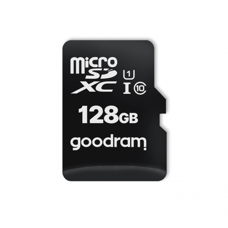 Scheda memoria GOOD RAM microsd card 128 GB con adattatore SD Classe 10 100MB/s