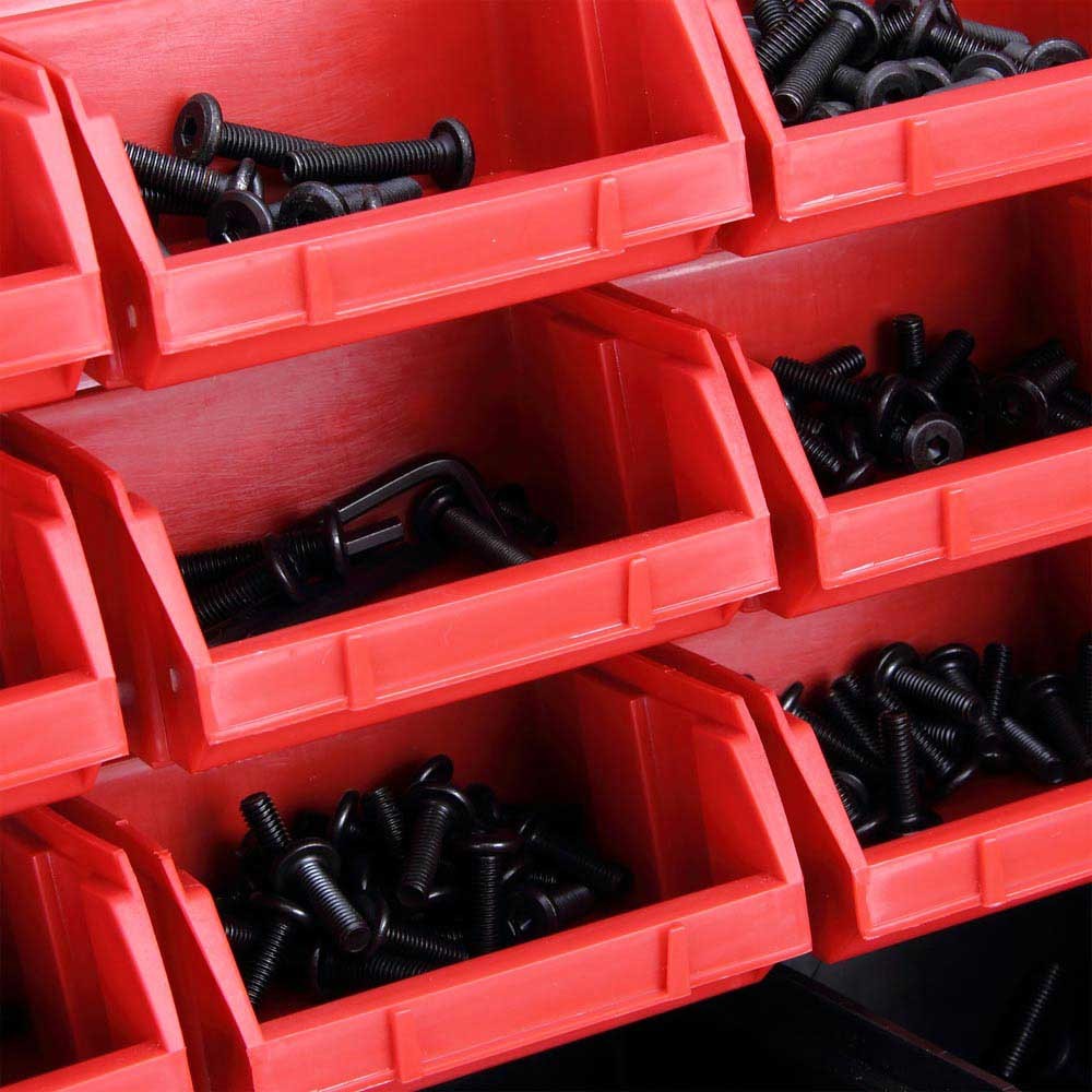 Pannello da parete con 30 Box Portautensili...