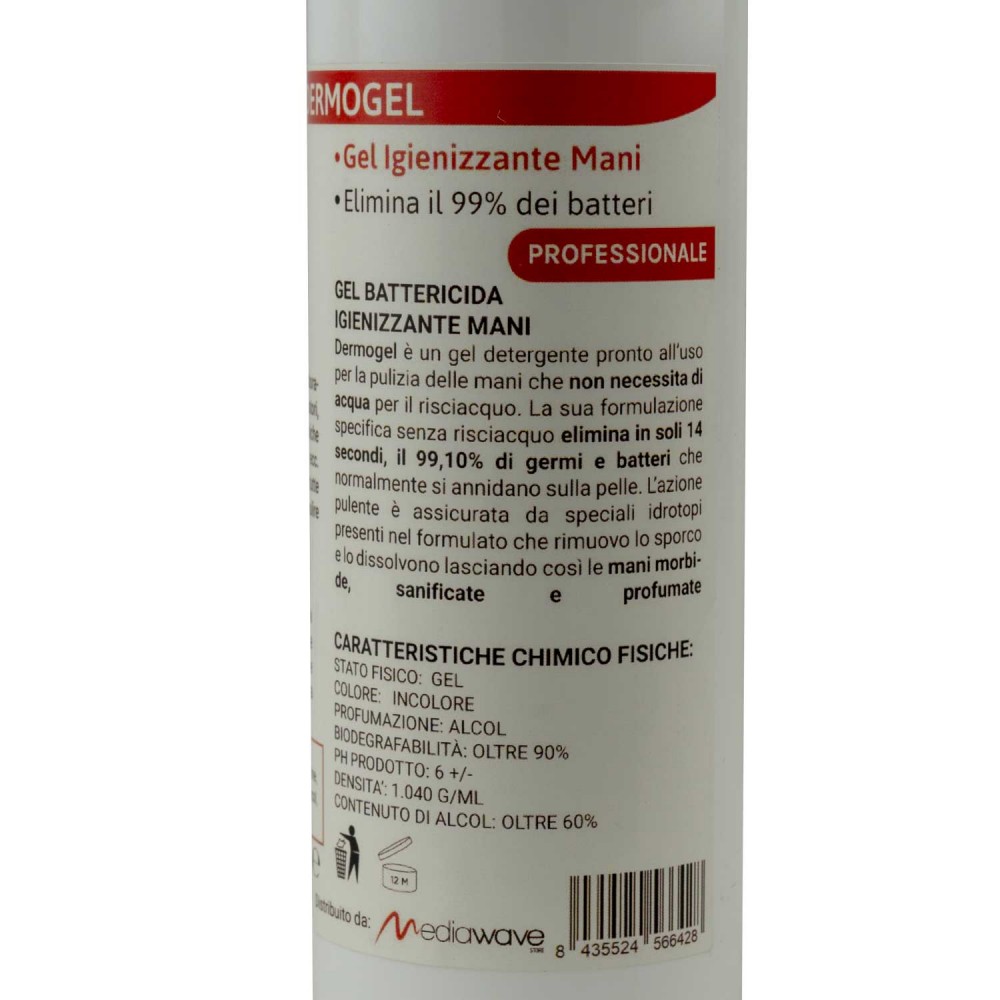 GEL Igienizzante per mani sanificante senza...