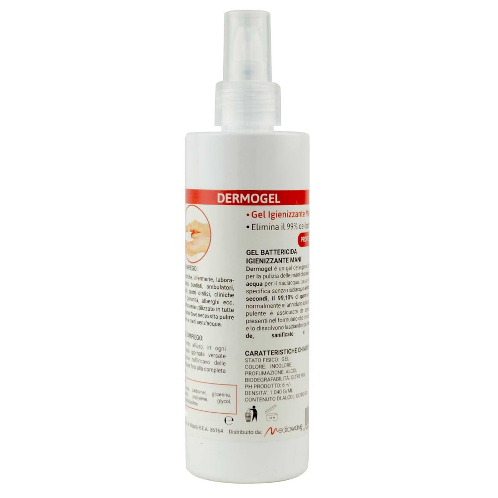 Image of GEL Igienizzante per mani sanificante senza risciacquo 250 ML professionale