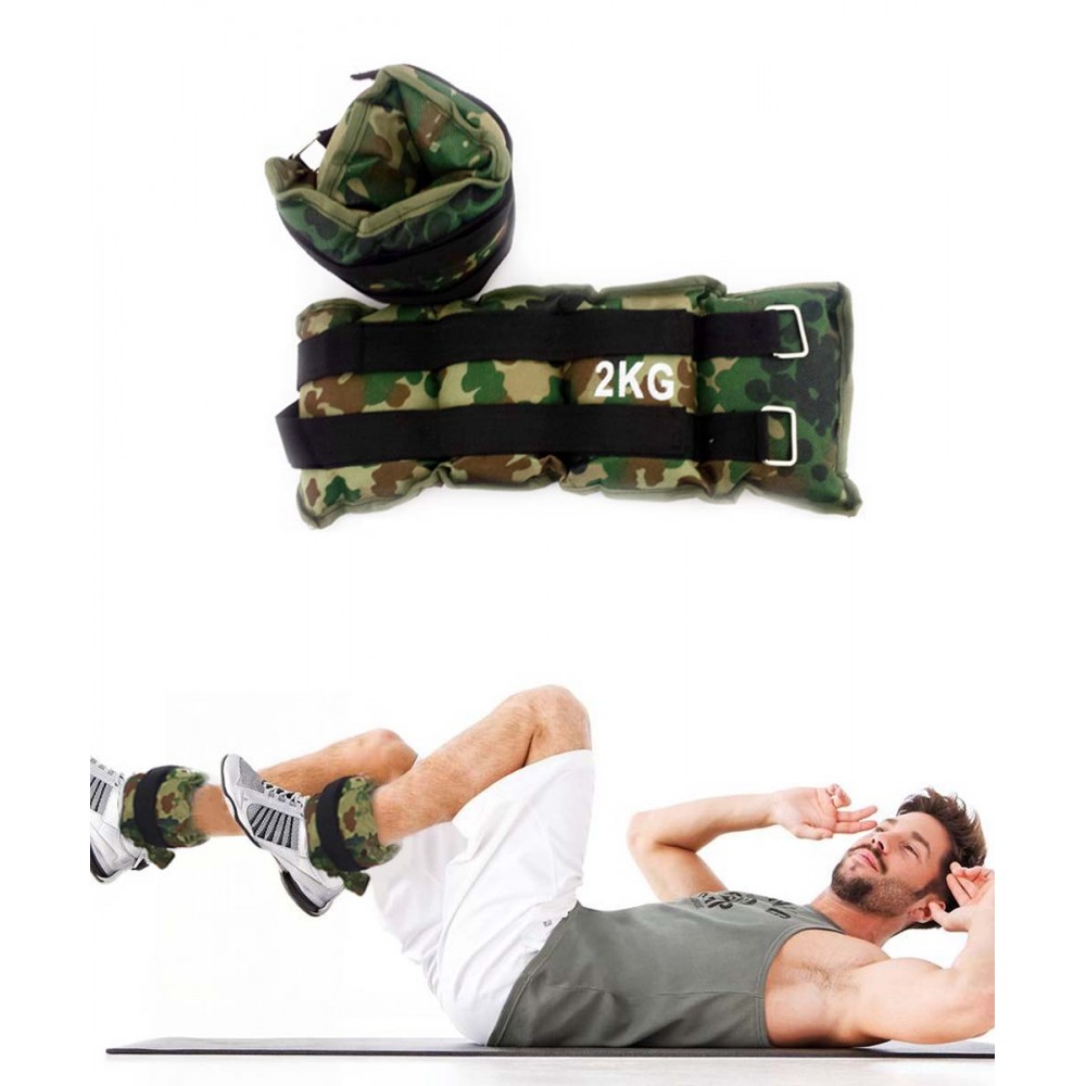 Coppia pesi per caviglie e polsi militare...