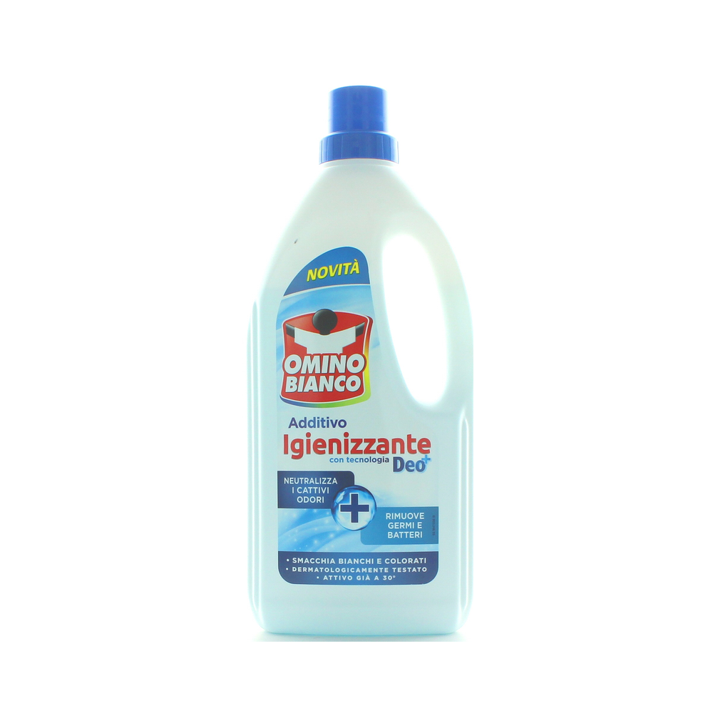 Additivo Igienizzante Omino Bianco con tecnologia Deo + 900ml