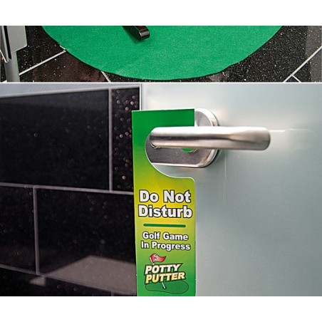 Gioco gioco golf da bagno minigolf da toilette set da gioco completo svago e divertimento