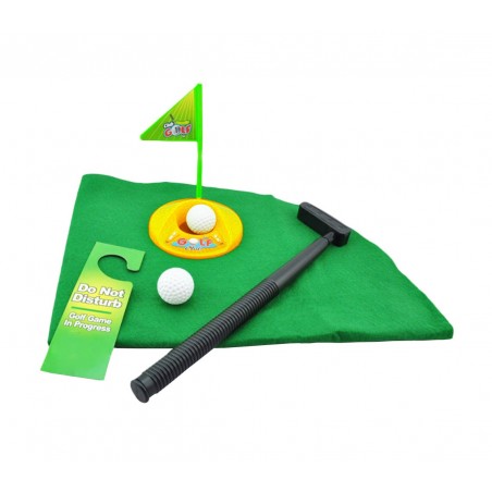 Gioco gioco golf da bagno minigolf da toilette set da gioco completo svago e divertimento
