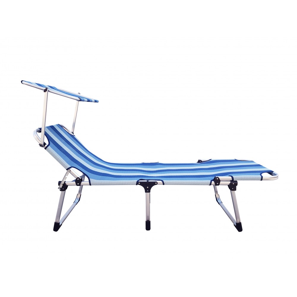 Lettino in metallo Brandina Maiorca regolabile...