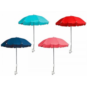 Ombrellino parasole passeggino o lettino con pinza 263181...