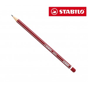 Set 3 pezzi cancelleria Stabilo pack di 2 matite opéra HB e 1 gomma per cancellare 2