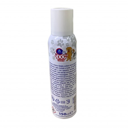 SETABLU Dog Care Shampoo a secco per cani 59045 talco per tutte le taglie 150ml