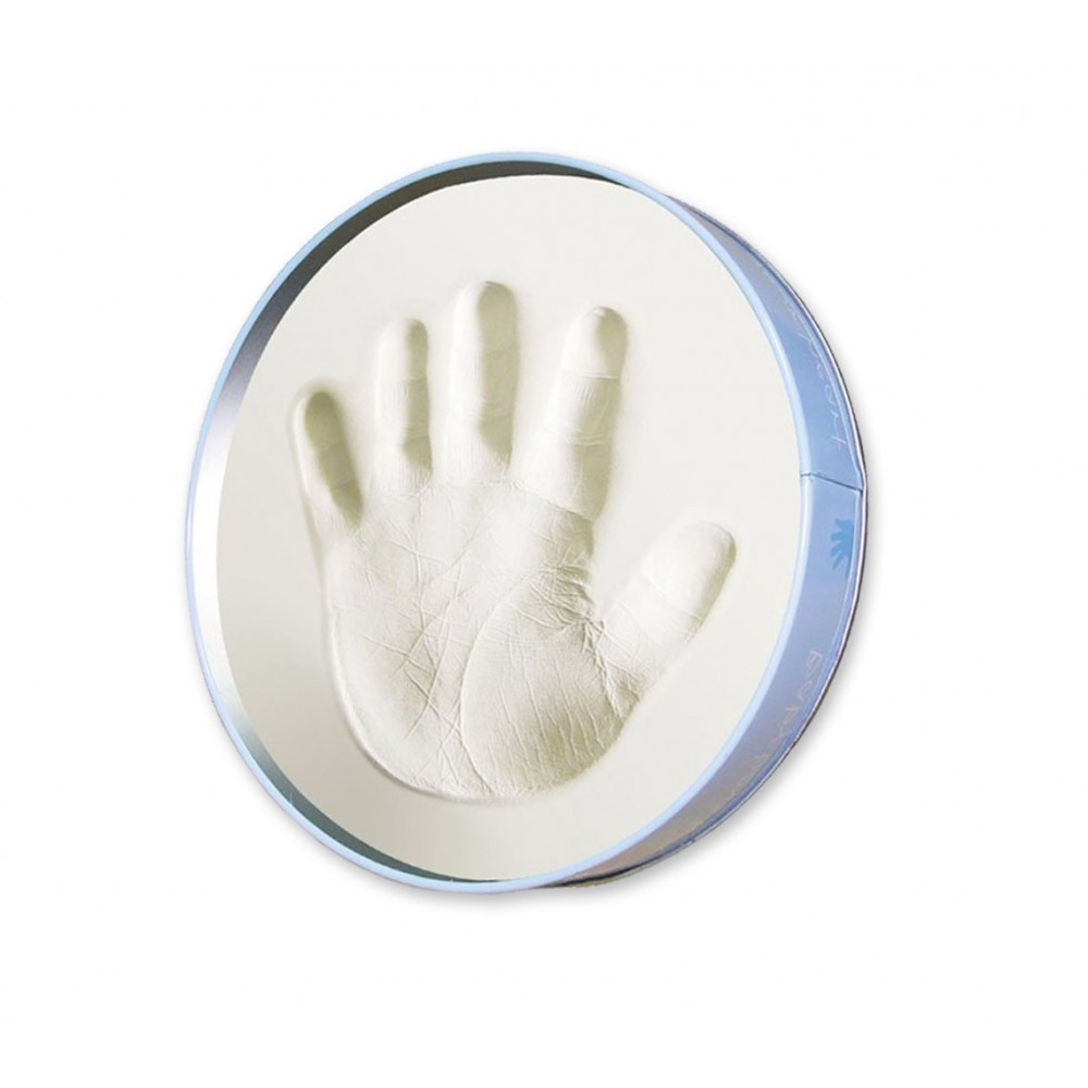 Kit per calco in gesso per ricordo impronte mano e/o piede bambini facile da usare