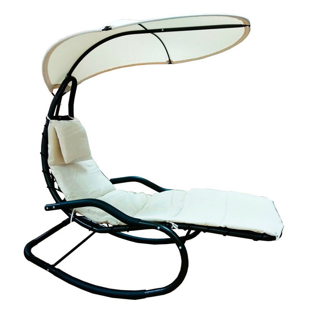 Poltrona sdraio a dondolo KELLY a sospensione...
