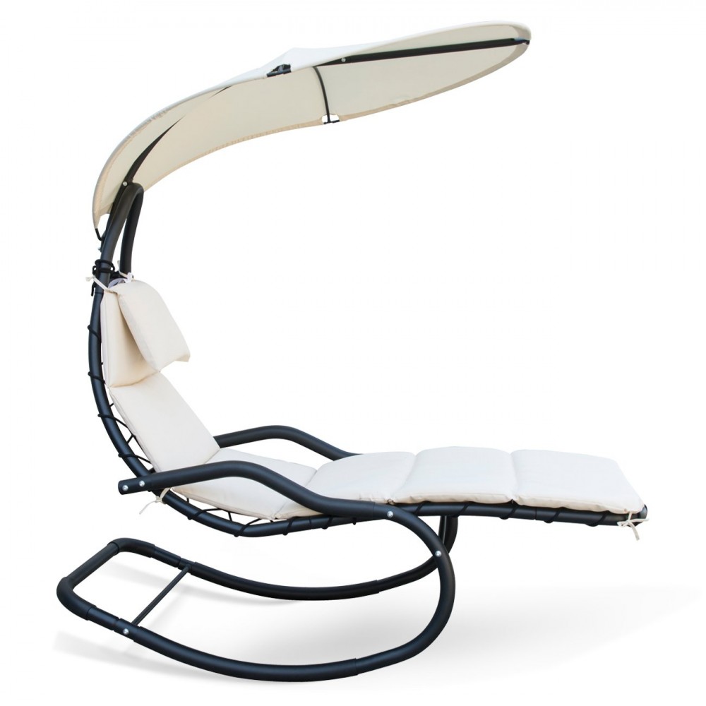 Poltrona sdraio a dondolo KELLY a sospensione...