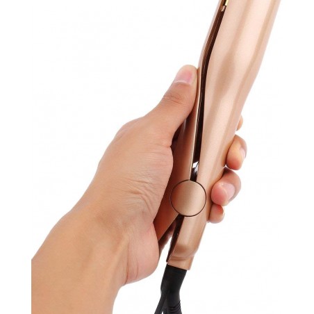 Piastra 2 in 1 ariccia e liscia capelli 186892 IRONTWIST sistema digitale