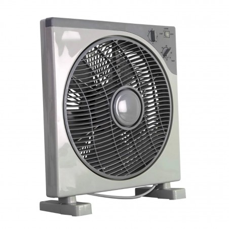 Ventilatore quadrato FELICIA box fun pala 30 cm 3 velocità 45w funzione timer
