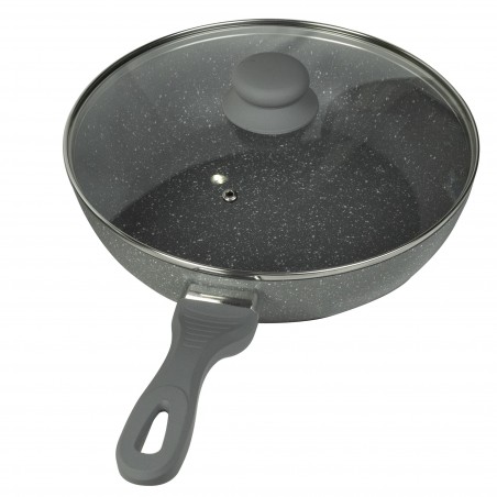 Set batteria pentole 255010 DGBavaria 9PZ padelle pietra antiaderente induzione