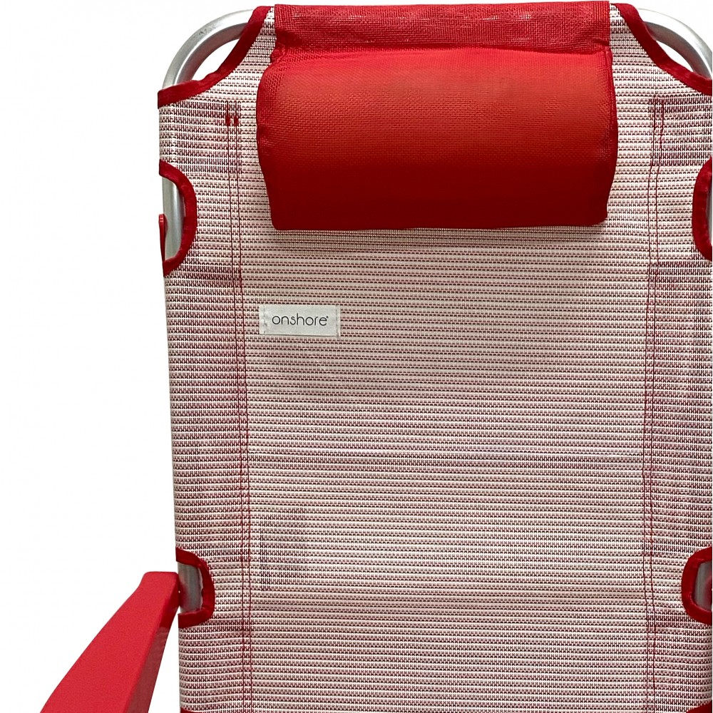 Spiaggina reclinabile ONSHORE in alluminio...