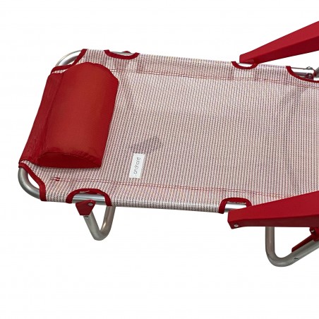 Spiaggina reclinabile ONSHORE in alluminio 545119 da spiaggia textilene