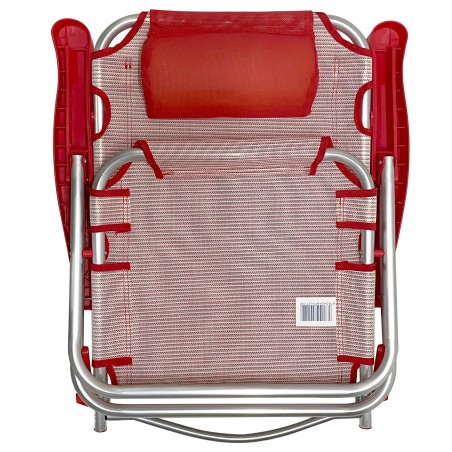 Spiaggina reclinabile ONSHORE in alluminio 545119 da spiaggia textilene