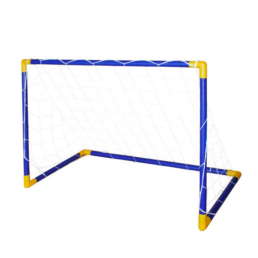 Porta da calcio 492062 telaio in plastica rete per bambini 79x50x43 cm