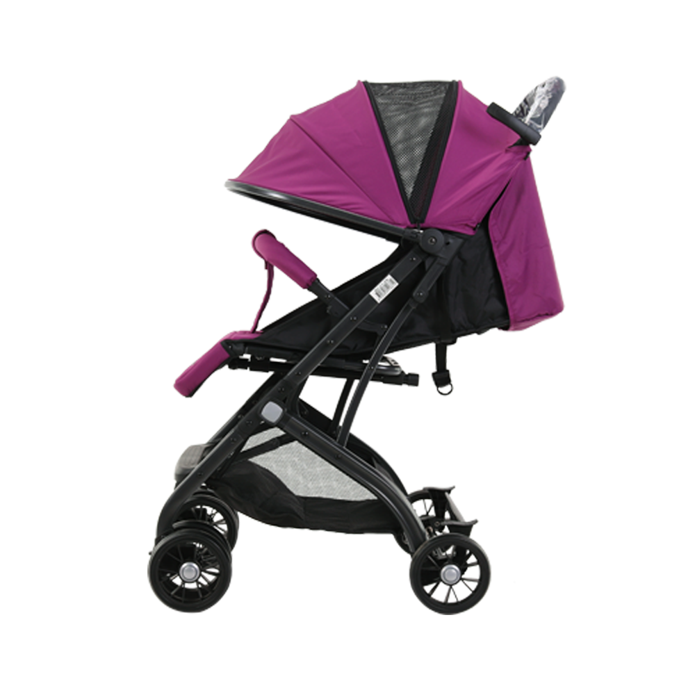 Passeggino NUNU' BUGSY NU-C1-VN Purple 516612 pieghevole Trolley coprigambe