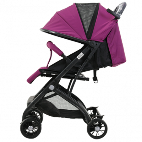 Passeggino NUNU' BUGSY NU-C1-VN Purple 516612 pieghevole Trolley coprigambe