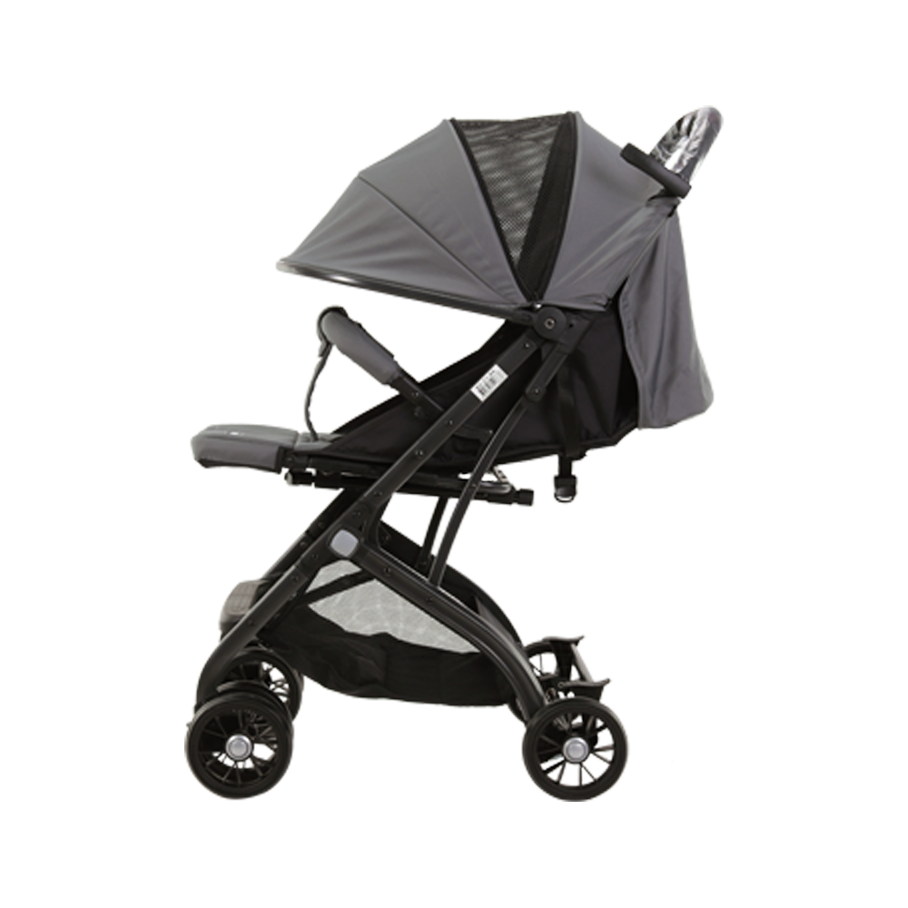 Passeggino NUNU' BUGSY NU-C1-BK OXFORD GRAY 516636 pieghevole Trolley coprigambe