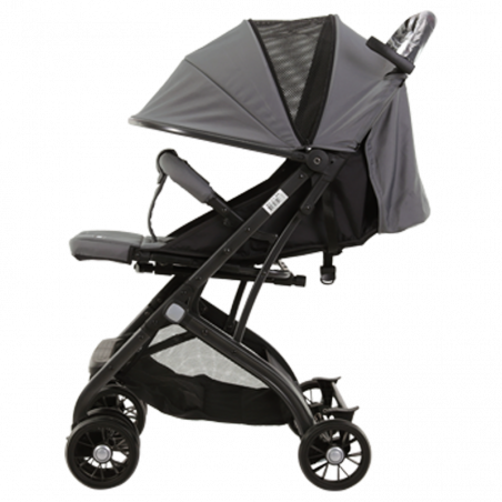 Passeggino NUNU' BUGSY NU-C1-BK OXFORD GRAY 516636 pieghevole Trolley coprigambe