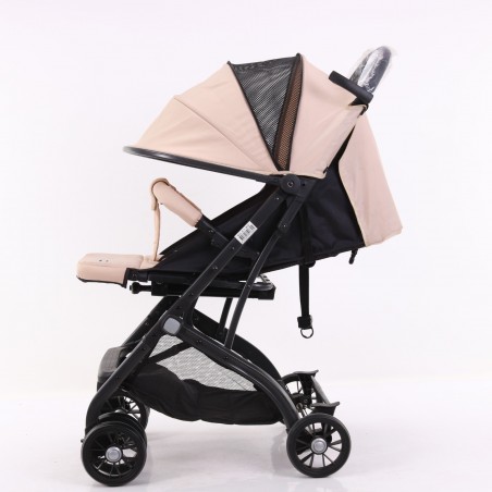 Passeggino NUNU' BUGSY NU-C1-BG Color KHAKI 516605 pieghevole Trolley coprigambe