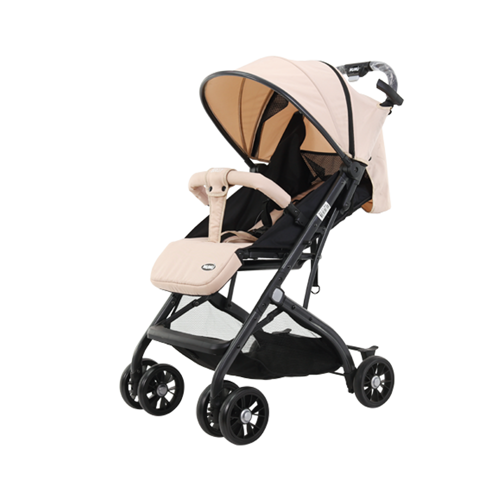 Passeggino NUNU' BUGSY NU-C1-BG Color KHAKI 516605 pieghevole Trolley coprigambe