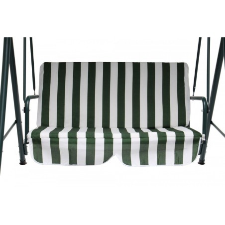 Dondolo 2 posti 349003 struttura acciaio verniciato 140x110x152cm tubolare 16mm