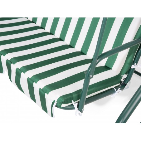 Dondolo 3 posti 349001 struttura acciaio verniciato 170x110x152cm tubolare 16mm