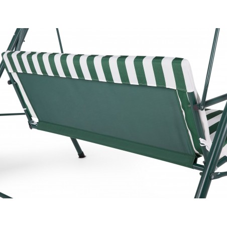 Dondolo 3 posti 349001 struttura acciaio verniciato 170x110x152cm tubolare 16mm