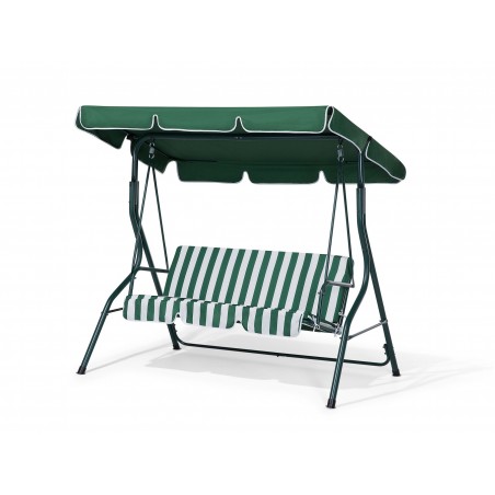 Dondolo 3 posti 349001 struttura acciaio verniciato 170x110x152cm tubolare 16mm