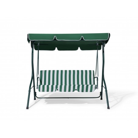 Dondolo 3 posti 349001 struttura acciaio verniciato 170x110x152cm tubolare 16mm