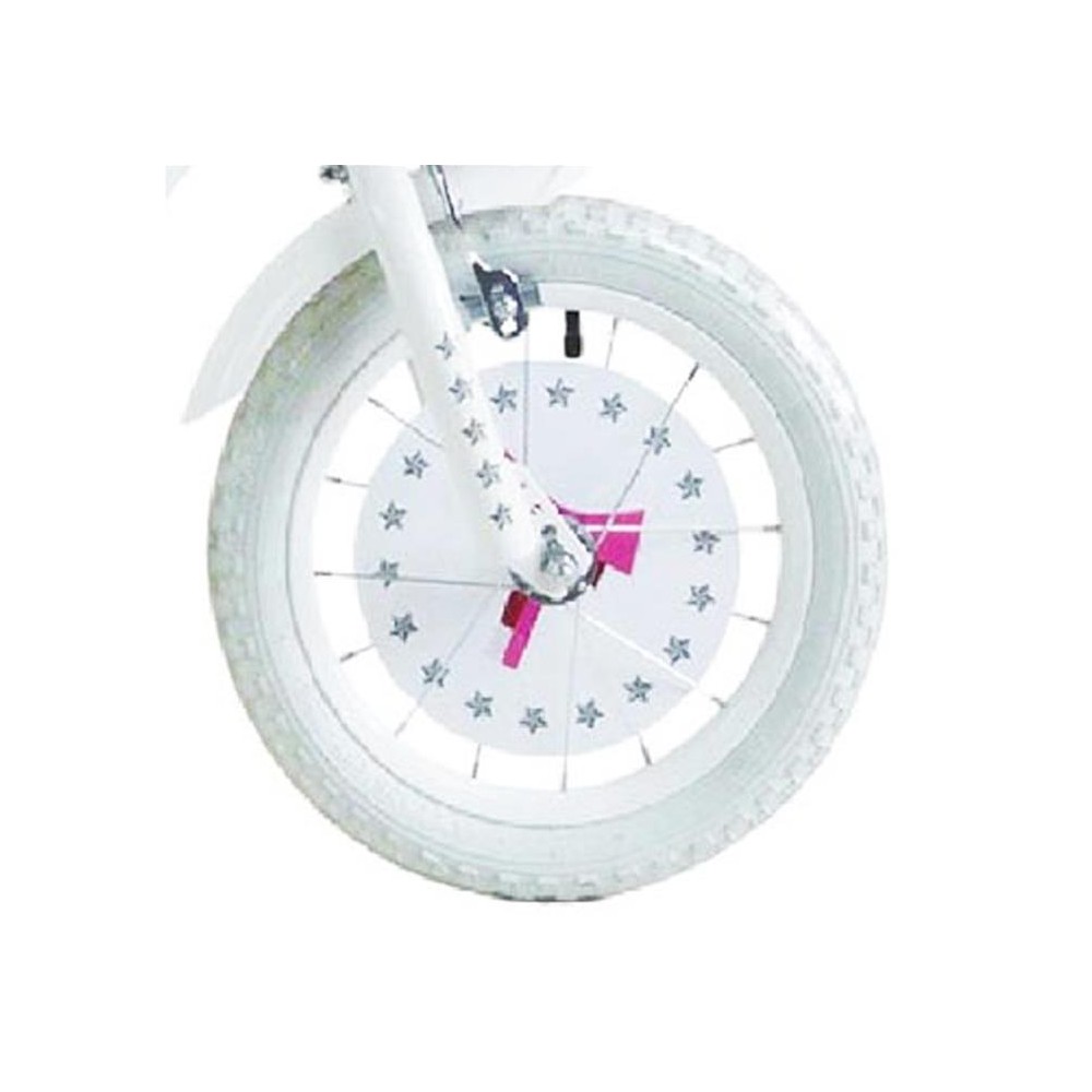 14 X 2.125 Bambine Bicicletta Pneumatico Tubo - Rosa Sidewall - Quadrato - Foto 6