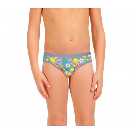 Pack di 3, 6 o 12 slip con stampe colorate per bambini da 2 a 13 anni design vivace e colorato